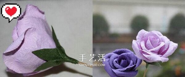 How to make roses from wrinkled paper/old wrapping paper, the shape is very realistic! 