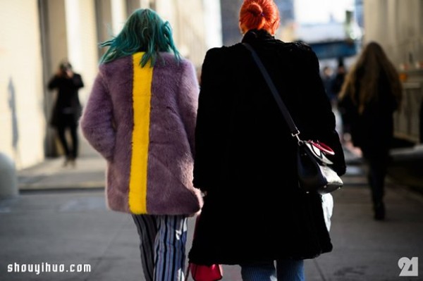 New York Fashion Week Street Photos of Winter Fashion Womens Wearing to Keep Out the Cold