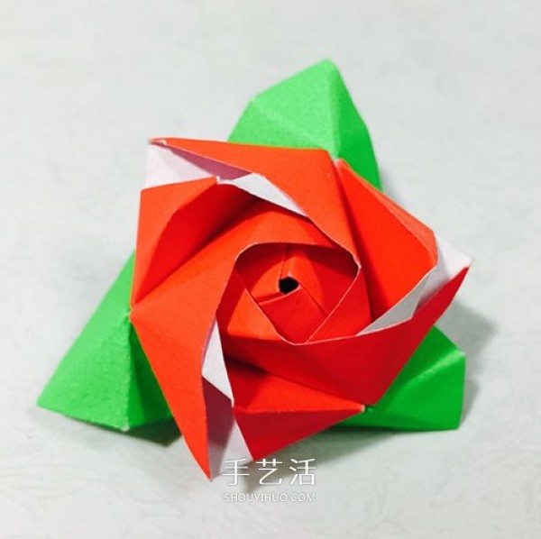 Creative Valentines Day Origami: How to Fold the Magic Squares of Changeable Roses