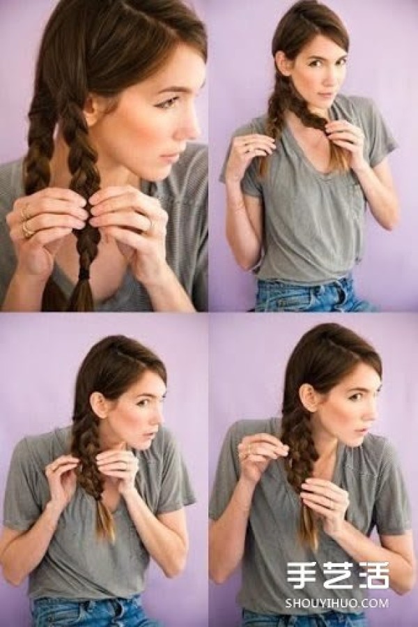 No more fuss in the morning, 3 simple hairstyles to help you look good when you go out