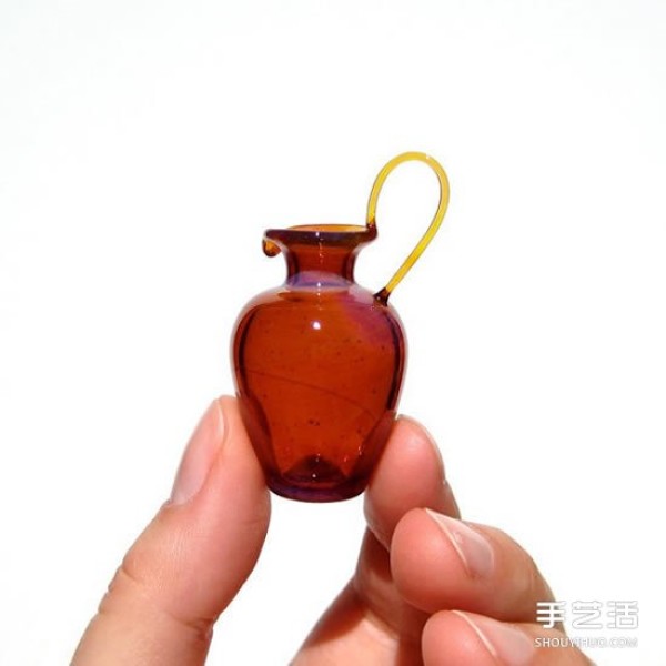 Kiva Ford Mini Handmade Glass Bottle Work Picture Appreciation