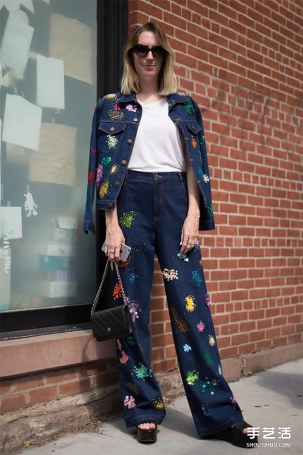 The trend of jeans: 5 styles of denim wide pants