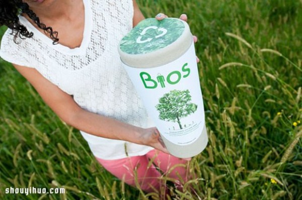 Bios Urn Potted urn is an environmentally friendly way to return to nature