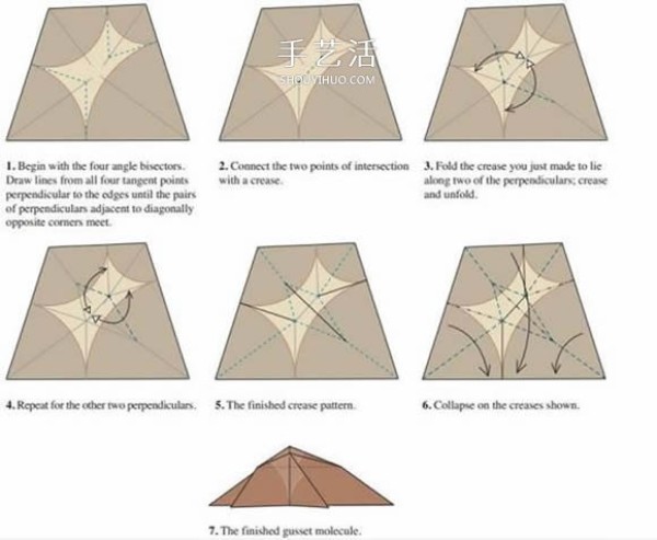 Basic knowledge of origami design also includes an introduction to origami technology and snake belly