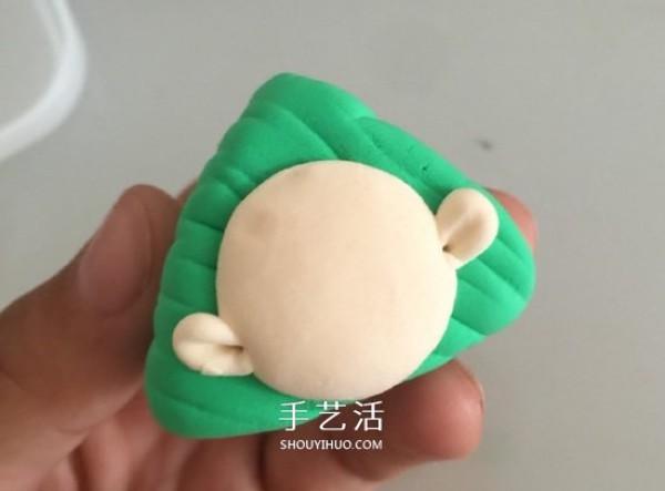 Illustrated Tutorial on Handmade Zongzi Fuwa with Super Light Clay