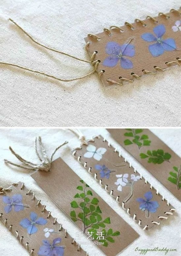 Four ways to make dried flowers, DIY beautiful gift ornaments by hand