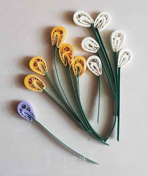 Paper quilling tutorial: Super beautiful tables, chairs, fruit baskets and vases