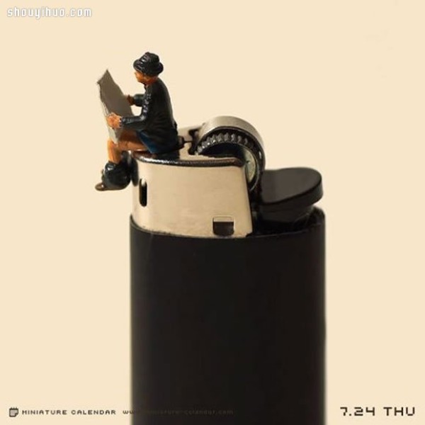 Use small things in life to creatively DIY beautiful miniature photography