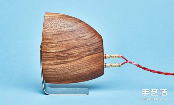 Hear the echo of the ocean, Grovemades wooden conch speaker