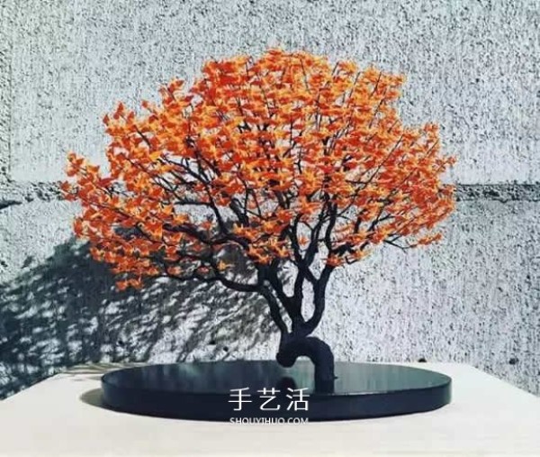 A great person to have fun with origami! The last thousand paper cranes make exquisite bonsai trees