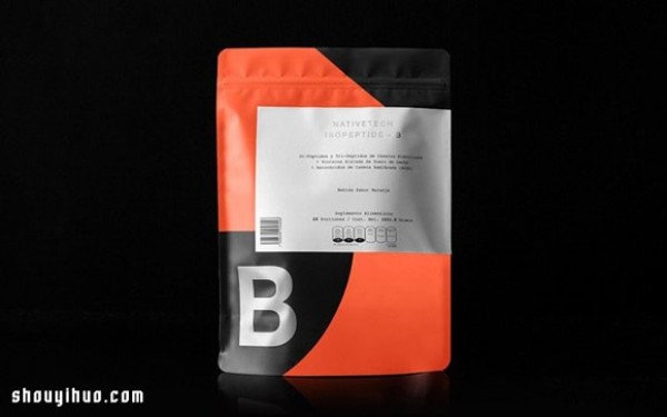 Colorful nutritional supplements with avant-garde and novel packaging design