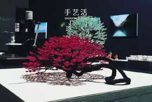 A great person to have fun with origami! The last thousand paper cranes make exquisite bonsai trees