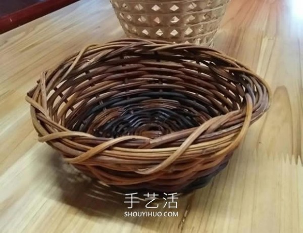 DIY Illustrated Tutorial on Weaving Methods for Rattan Storage Baskets