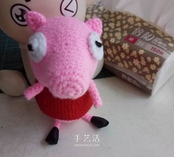 Cute Peppa Pig Crochet Tutorial Crochet Peppa Pig Illustrations