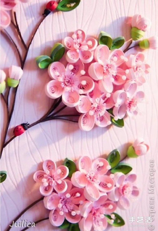 Amazing pictures of paper quilling crafts and wonderful paper quilling art