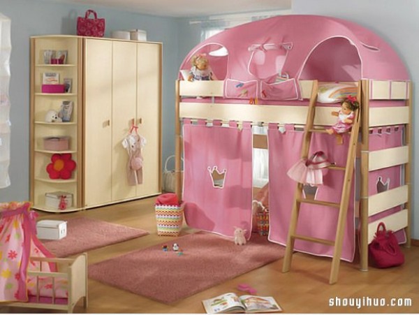 Interesting theme childrens room decoration design satisfies babys fantasy!