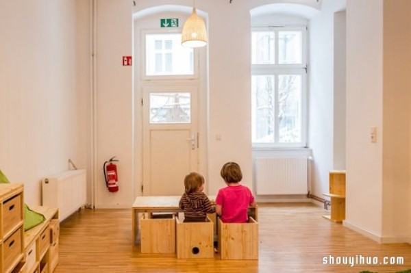 Decoration and layout design of forest kindergarten in Berlin, Germany