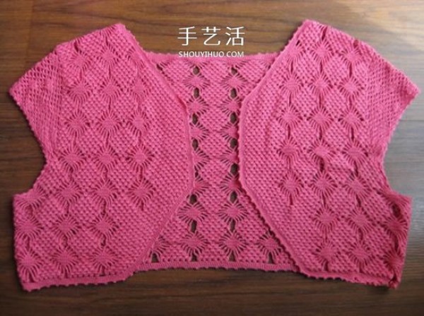 How to knit a small woolen waistcoat, crochet a versatile small waistcoat