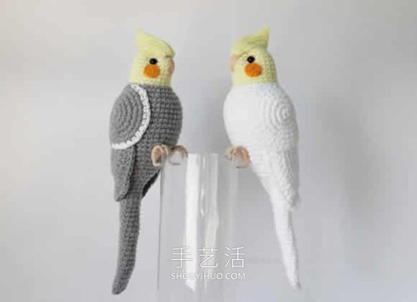 Lifelike birds! Pictures of hand-crocheted exquisite bird works