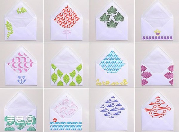 Cute little fresh rubber stamp material, rubber stamp pattern is simple and cute