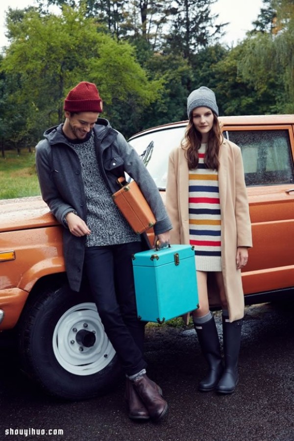 Urban Outfitters Supermodel Couples Sweet Christmas Catalog