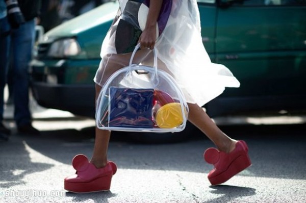 Womens Novelty Bags Appearing in Fashion Street Photos