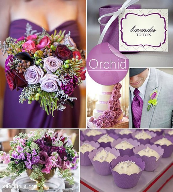 10 super beautiful wedding decoration color matching DIY