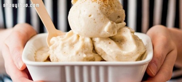 Just use a banana to make healthy low-fat handmade ice cream