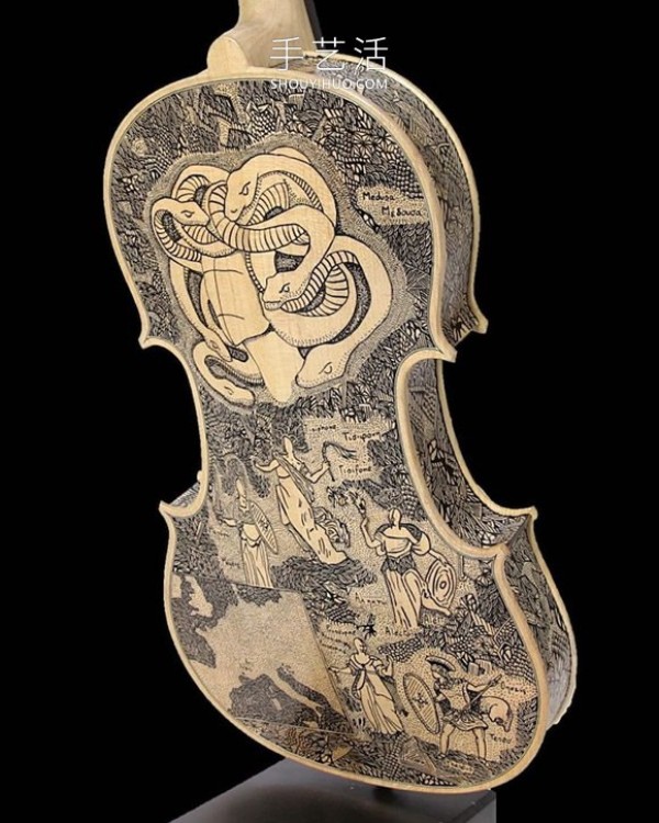 Gorgeous ink painting DIY, transform string instruments into exquisite storybooks