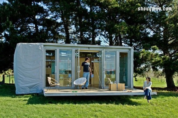 Change your thinking about shipping containers and building a container home that can accommodate a family of four