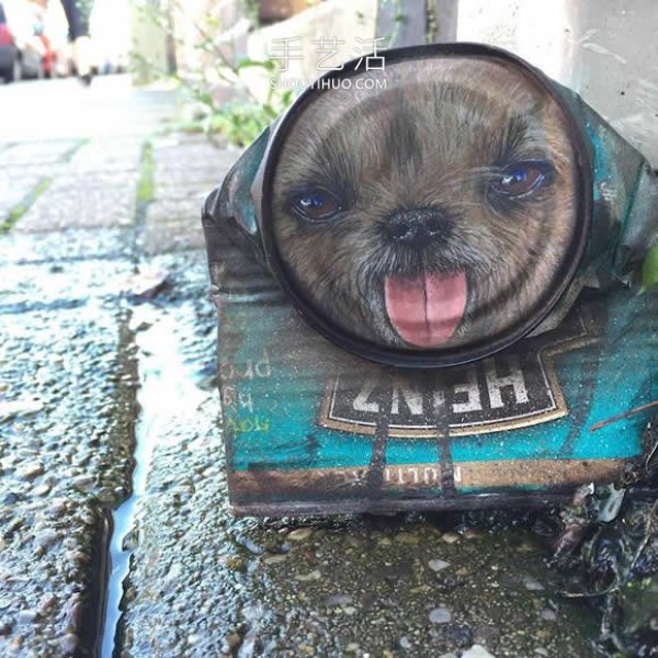 Creative and environmentally friendly DIY! Street performers give discarded food cans new life