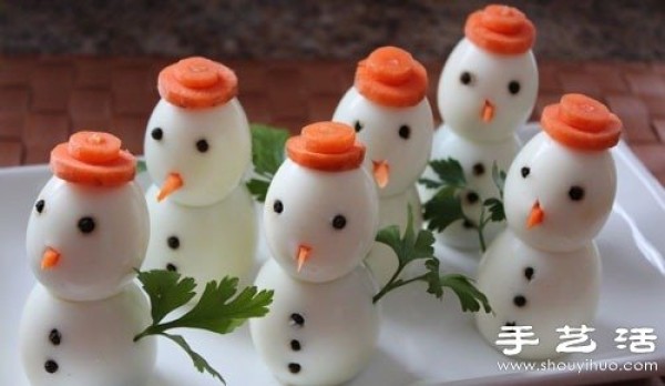 Cute and interesting boiled egg creative DIY