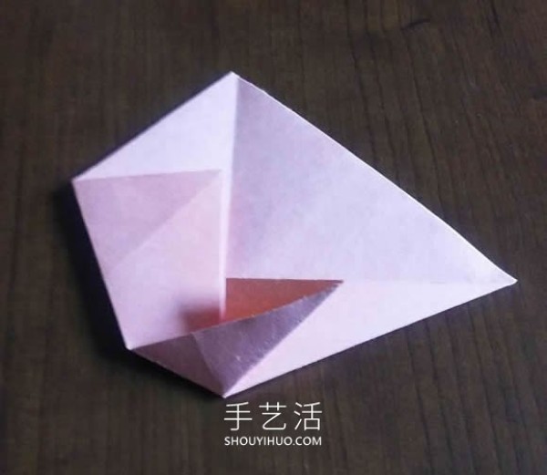 Complex designs can be combined! Simple flat rose origami tutorial