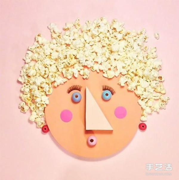 Do what you are good at, DIY creative portraits of food and cardboard