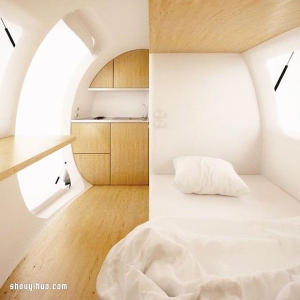 Egg-shaped house Ecocapsule uses entirely renewable energy! 