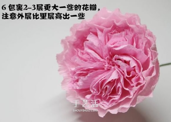 How to make roses from David Austin to create extremely beautiful crepe paper roses