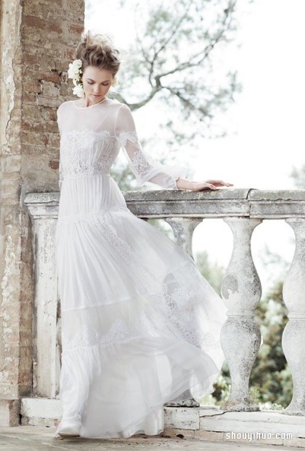 Alberta Ferretti 2016 Romantic Wedding Dress Series