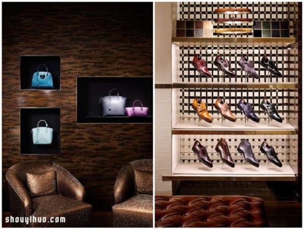 Louis Vuitton Paris Avenue Montaigne store decoration and layout design