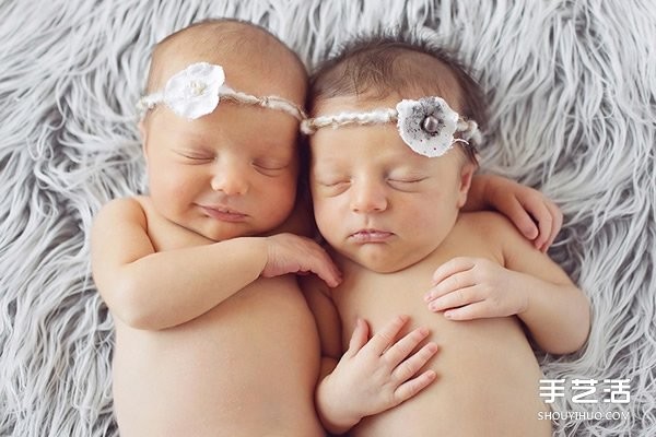 Super cute newborn baby photos of a pure and innocent little angel~