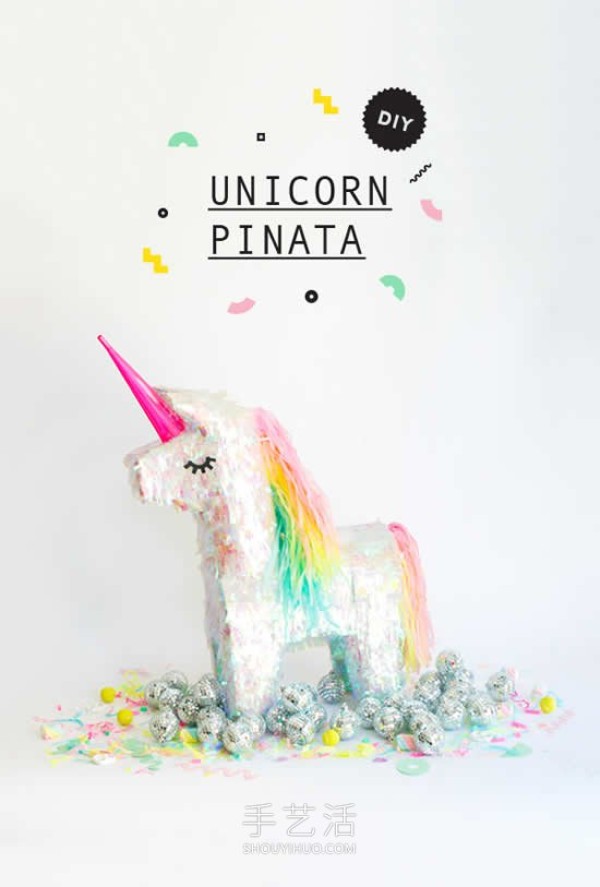 How to make a unicorn pinata