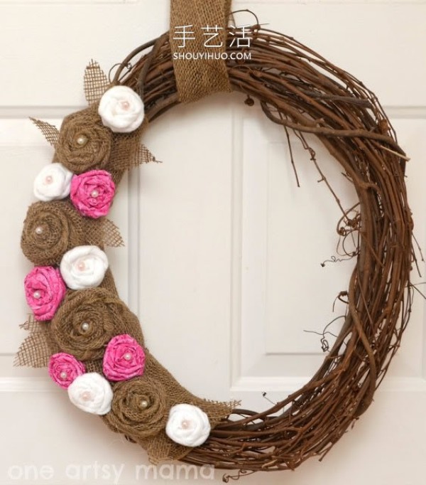 16 charming handicraft decorations made by DIY with various flowers