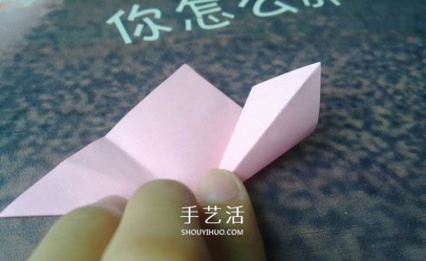 You will definitely learn it! Super simple origami steps of five-petal cherry blossom