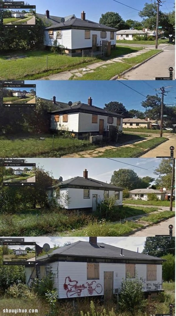 Watch the rise and fall of Detroit communities with Google Street View