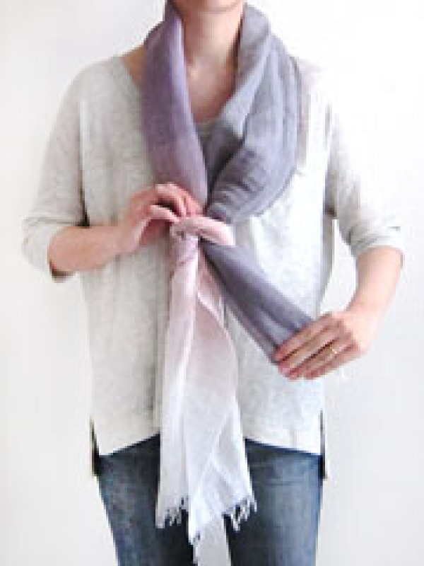 A comprehensive collection of various ways to tie a scarf, and 60 ways to tie a long scarf