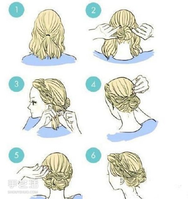 9 easy ways to tie your hair, learn an illustrated tutorial on how to tie your hair