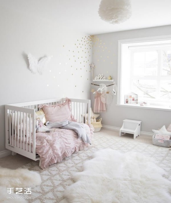 If you have a daughter, you must create an ice cream-colored room for her like this