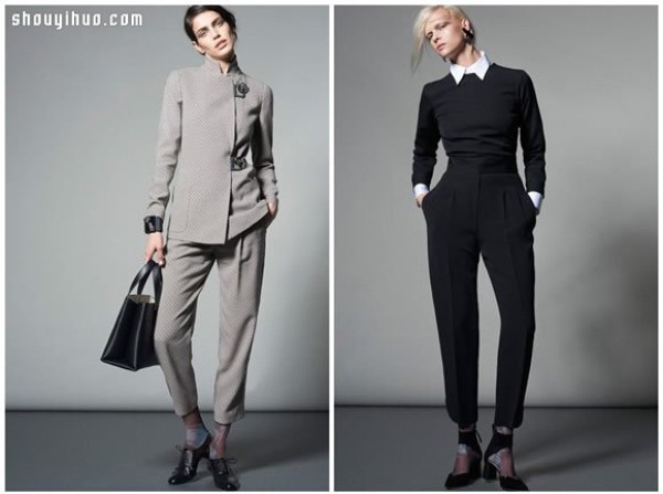 Giorgio Armani 2015 early autumn fashionable womens clothing design