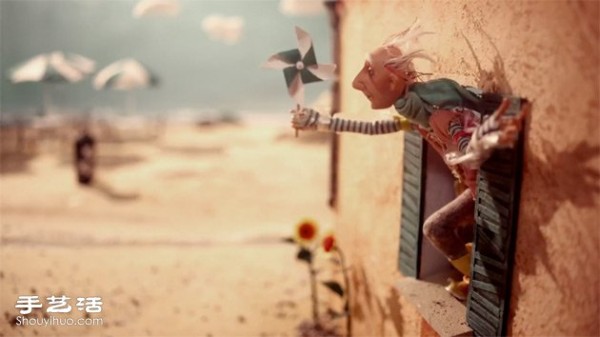 Keep the hand puppet show: Russian girl Dina stop-motion animation short film