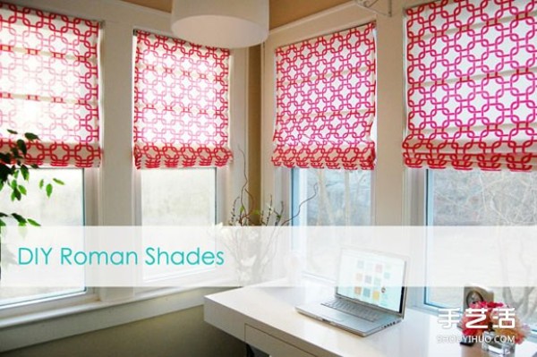 How to transform the blinds, blinds to Roman blinds DIY