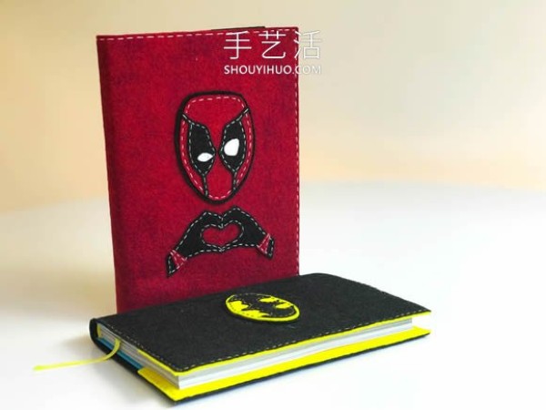 Homemade superhero book cover! Fathers Day gift for dad